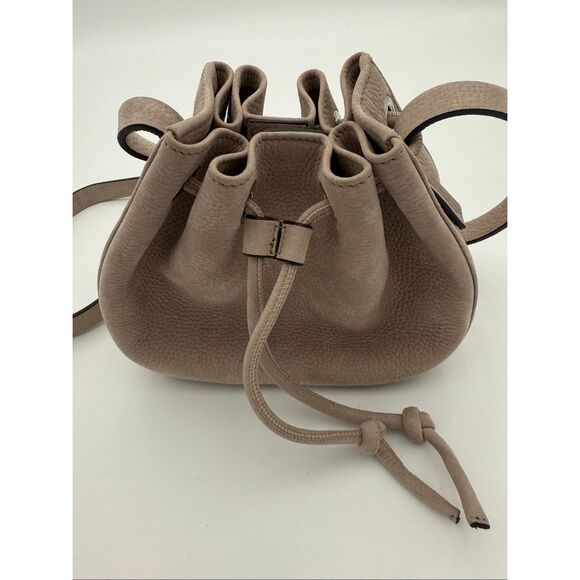 Theory Bucket Leather Bag L07AC034 - Picture 11 of 12